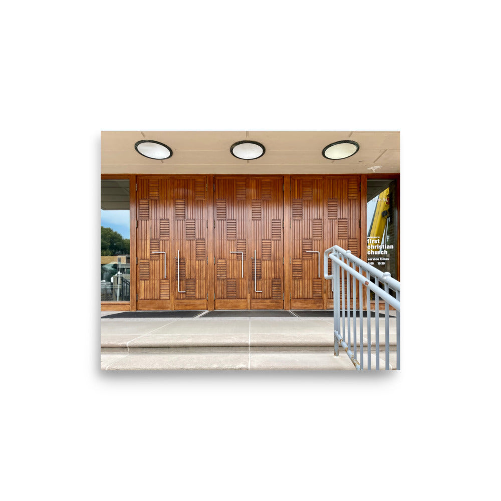 First Christian Church Doors (Columbus, IN)