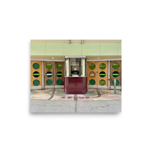 Crump Theatre Doors (Columbus, IN)