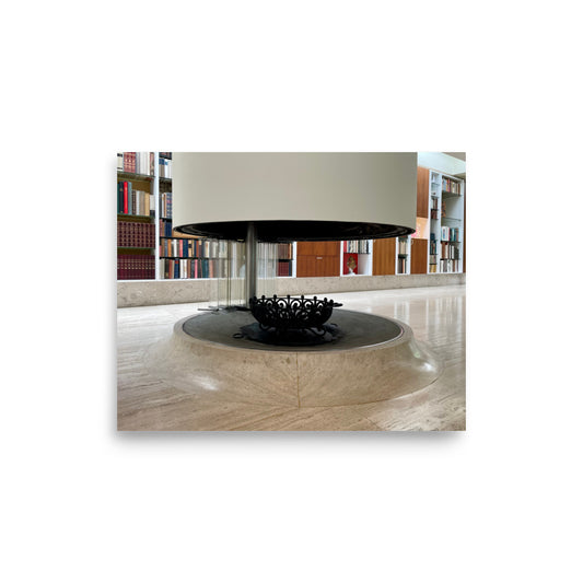 Miller House, Fireplace (Columbus, IN)