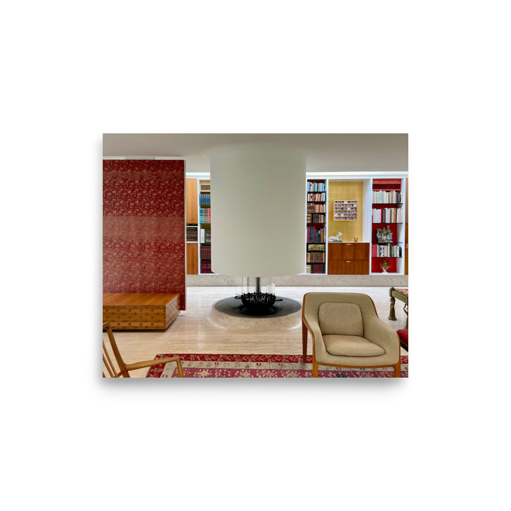 Miller House, Living Room (Columbus, IN)