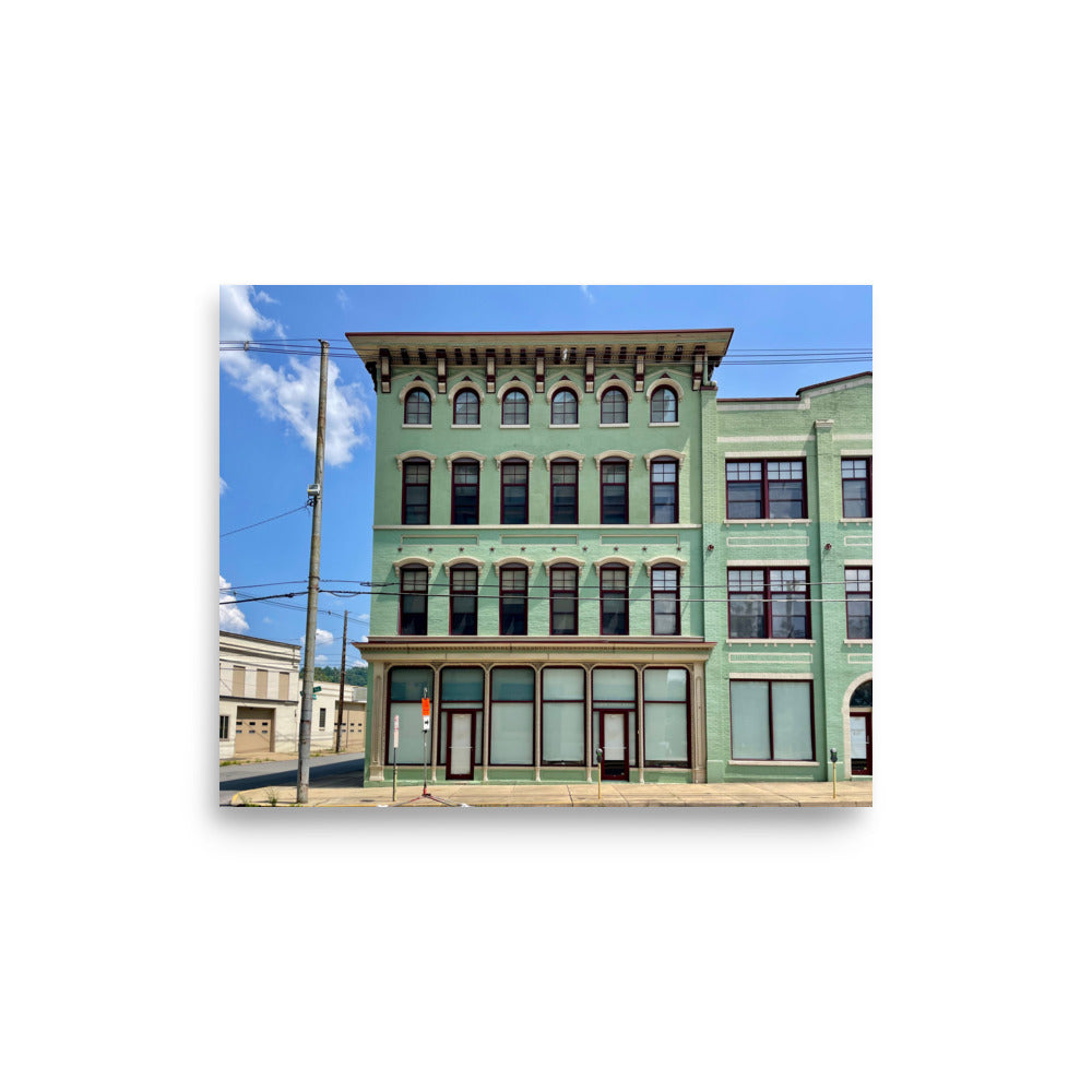 Mint Green Block (Wheeling, WV)