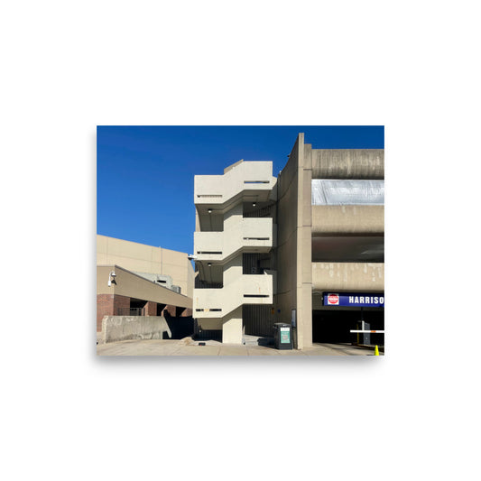 UIC Brutalist Parking Garage (Chicago, IL)