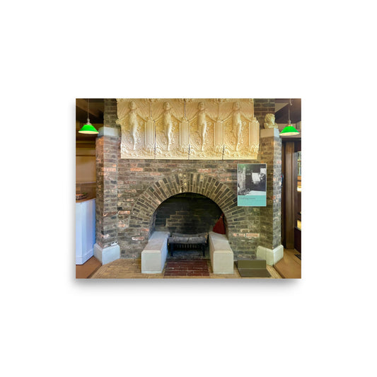 Wright Studio Fireplace (Oak Park, IL)