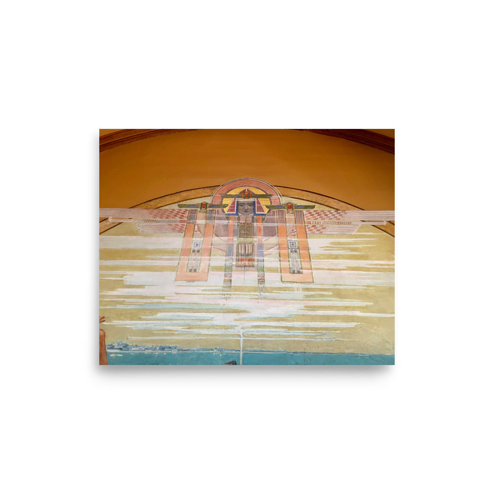 Frank Lloyd Wright Home Mural (Oak Park, IL)
