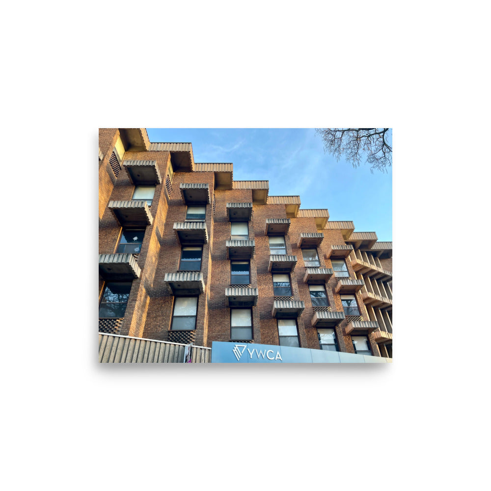 Brutalist Facade, YWCA (Hamilton, ON)