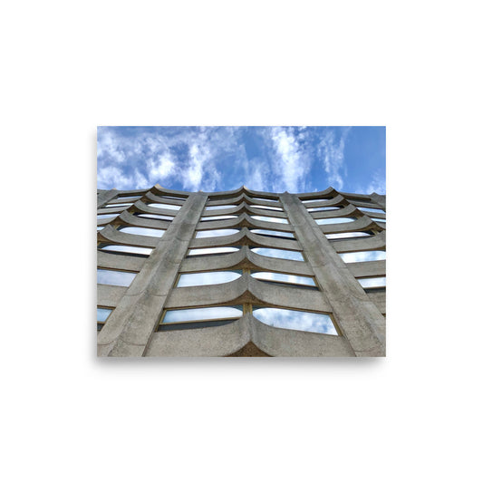 Brutalist Facade (Ann Arbor, MI)