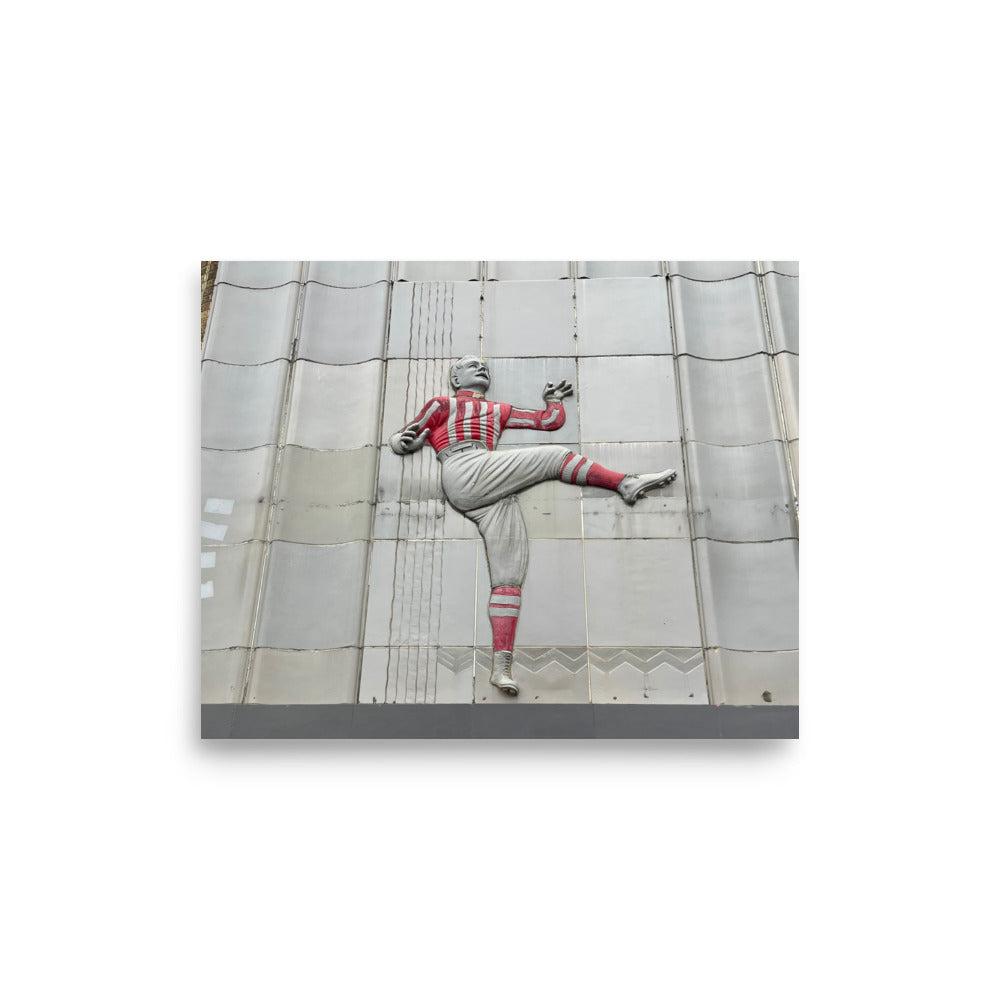 Art Deco Football Relief (Columbus, OH)