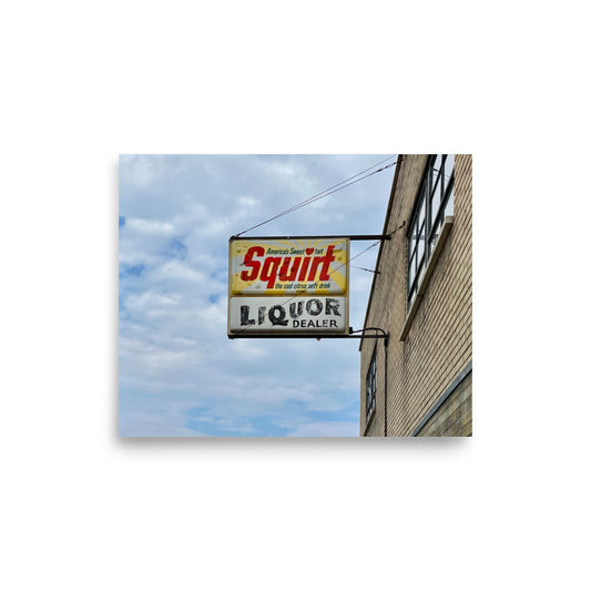 Vintage Squirt Sign (Detroit, MI)