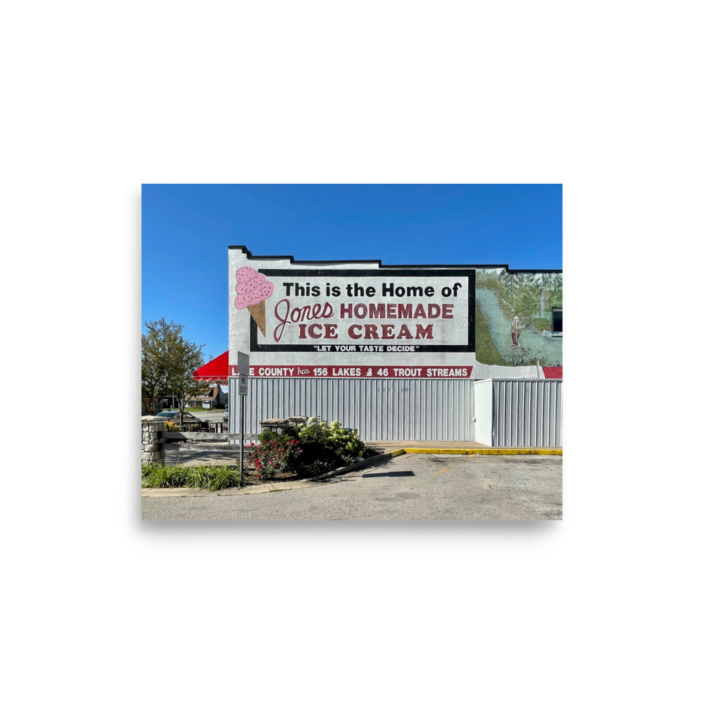 Jones Ice Cream (Baldwin, MI)