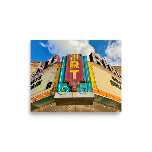 Rialto Theater Marquee (Grayling, MI)