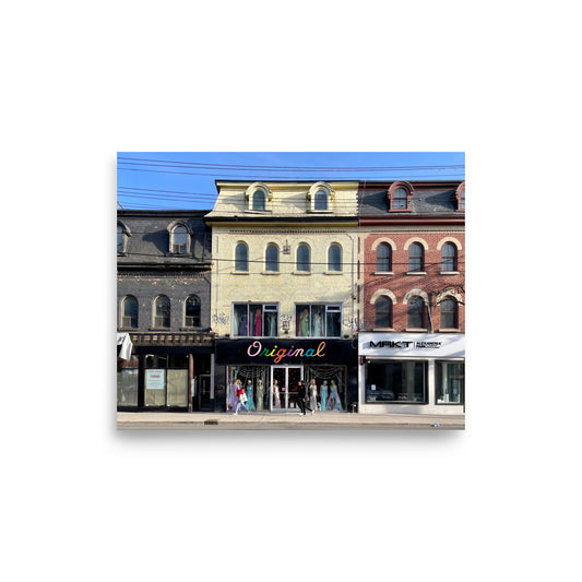 Queen Street West Facades (Toronto, ON)