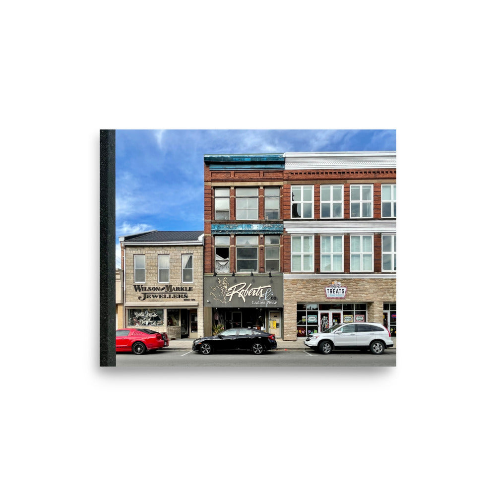 Downtown Streetscape (Woodstock, ON)