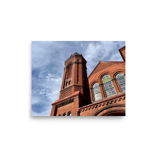 Dundas Street Methodist Tower Detail (Woodstock, ON)