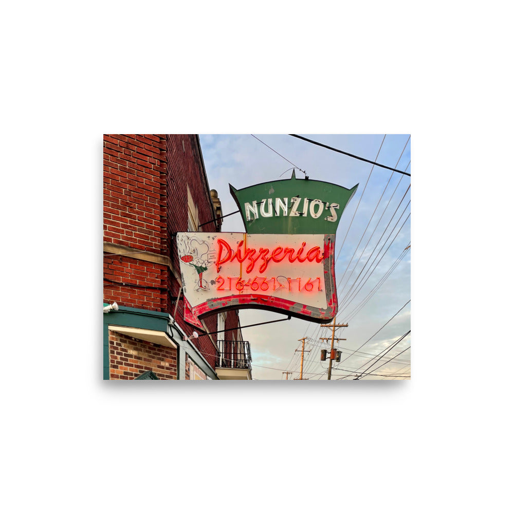 Nunzio's Pizzeria Nunzios Pizzeria Logo 1991 Posters And, 52% OFF