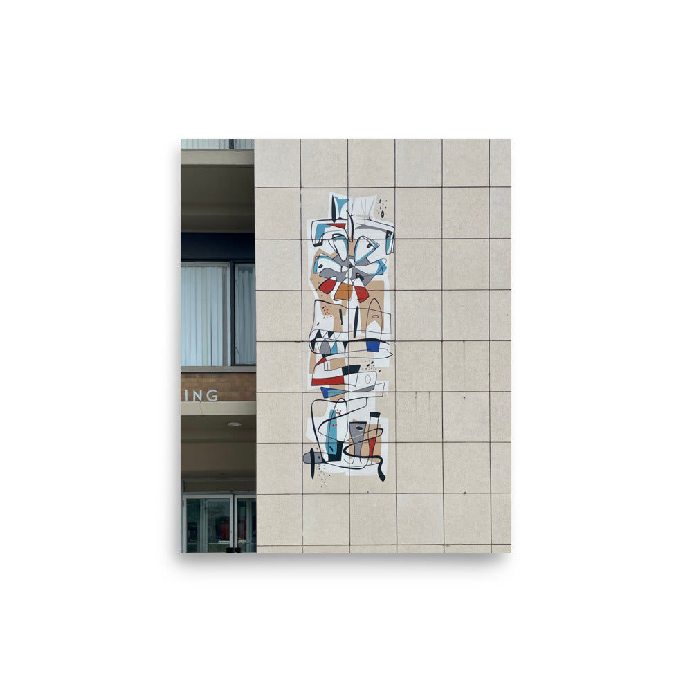 Suburban West Mural (Rocky River, OH)