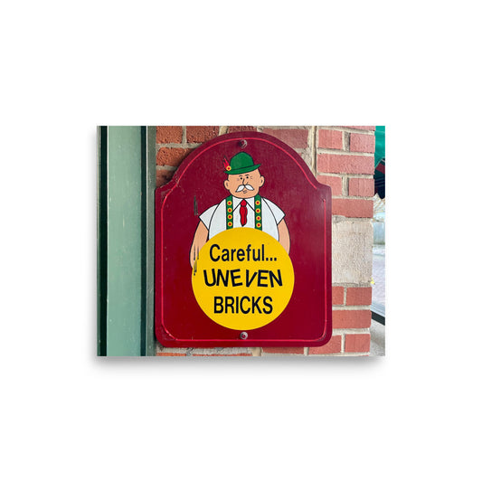 Uneven Bricks Sign (Columbus, OH)