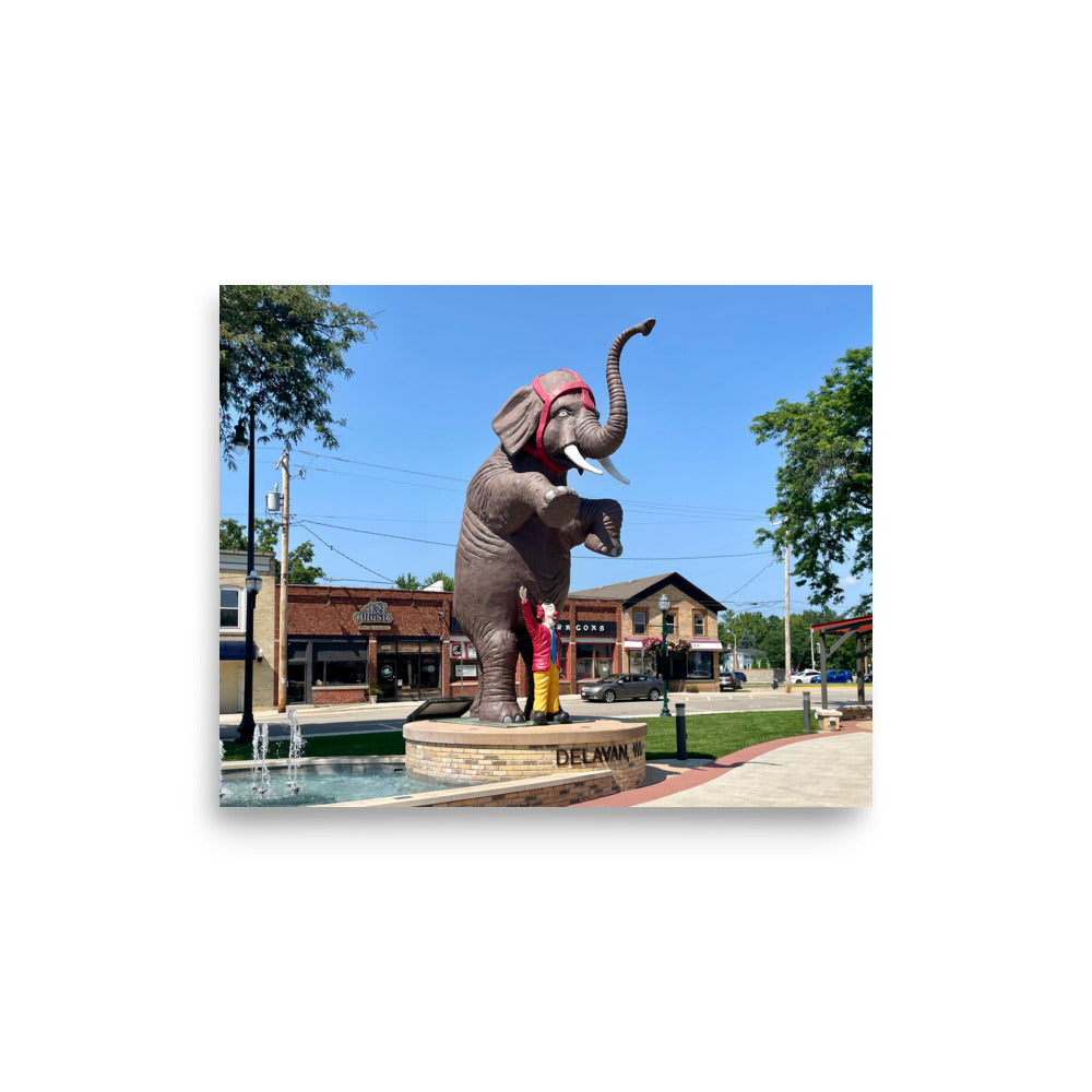 Circus Park Elephant (Delavan, WI)