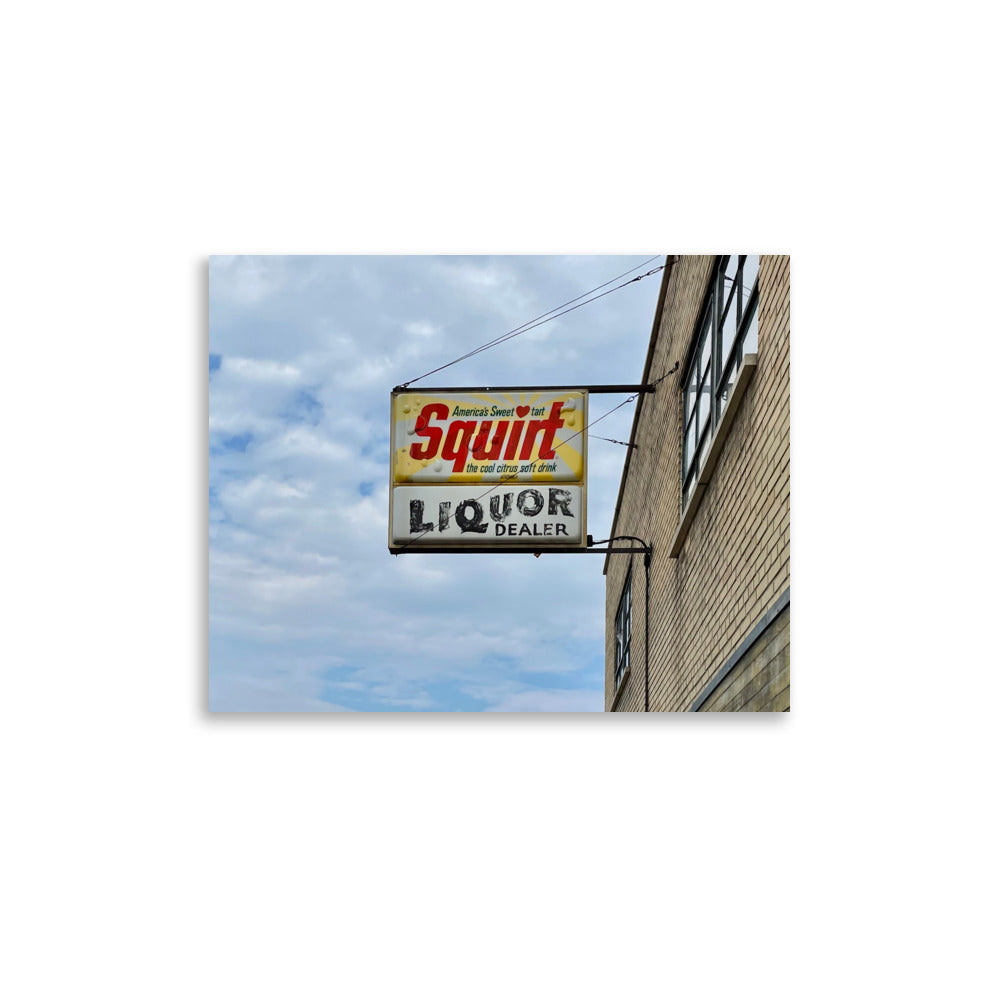 Vintage Squirt Sign (Detroit, MI)
